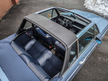 Verkauf - BMW 2002 Baur Cabriolet 1973 Fjord Metallic Blau Matching numbers