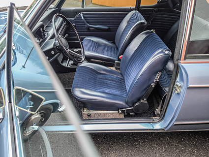 Verkauf - BMW 2002 Baur Cabriolet 1973 Fjord Metallic Blau Matching numbers