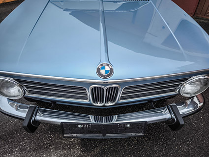 Verkauf - BMW 2002 Baur Cabriolet 1973 Fjord Metallic Blau Matching numbers