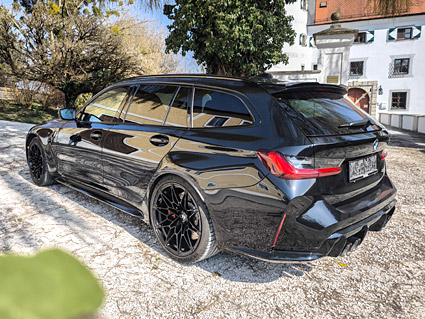 Verkauf - BMW M3 Competition M xDrive Touring (G81) schwarz Sportwagen Kombi