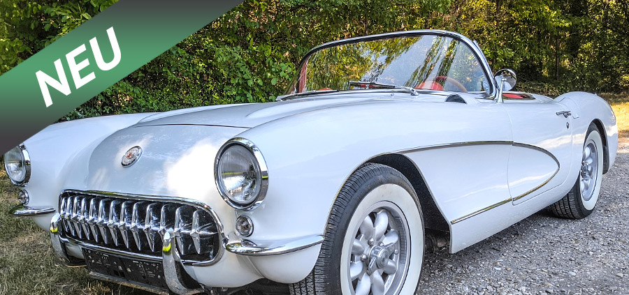 Verkauf - Chevrolet Corvette C1 1956 weiss