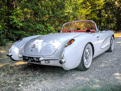 Verkauf - Chevrolet Corvette C1 1956 weiss