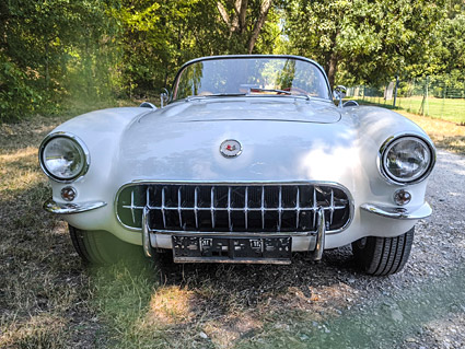 Verkauf - Chevrolet Corvette C1 1956 weiss