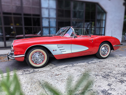 Verkauf - Chevrolet Corvette C1 1960 Dual Top in roman red