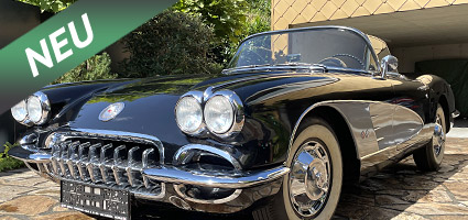 FOR SALE - Chevrolet Corvette C1 Convertible 1960 schwarz - Verkauf