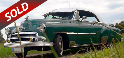 FOR SALE - Chevrolet Styleline DeLuxe Bel Air 1951 - Verkauf