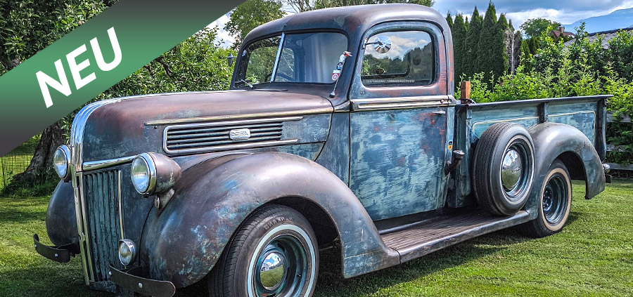 Verkauf - Ford 3/4 Ton Pickup 1941 V8 Flathead Patina Truck, Pickup