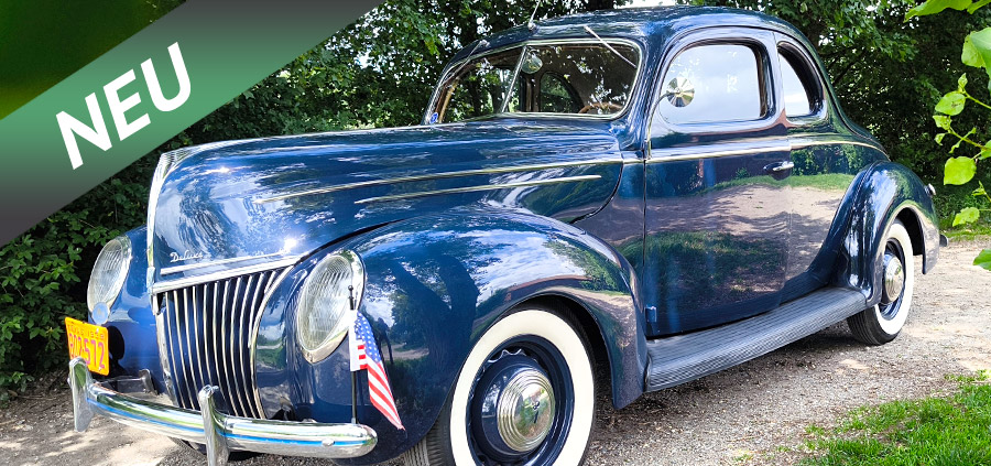 Verkauf - ord Deluxe Coupé 5-Window 1939 V8 Flathead