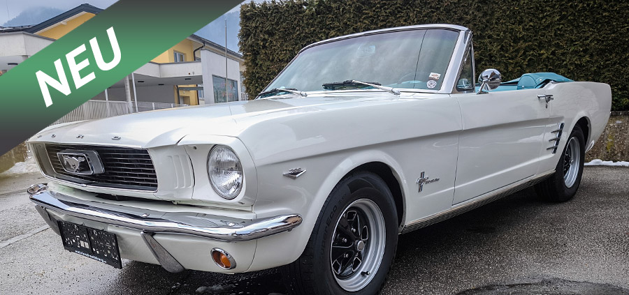Verkauf - Ford Mustang Convertible 1966 weiss