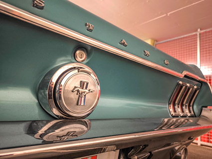 Verkauf - Ford Mustang Convertible 1968 J-Code 302 cui California Special Tribute in blau