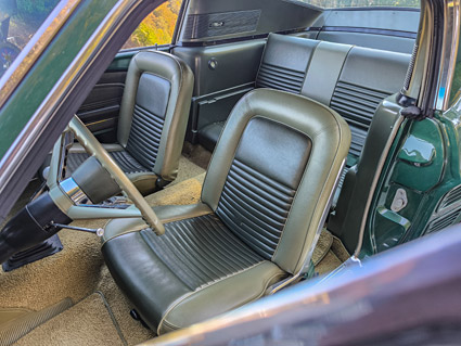 Verkauf - Ford Mustang Fastback GT 1967, K-Code HiPo manual transmission, dark moss green