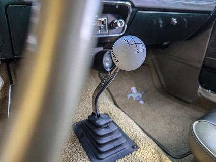 Verkauf - Ford Mustang Fastback GT 1967, K-Code HiPo manual transmission, dark moss green