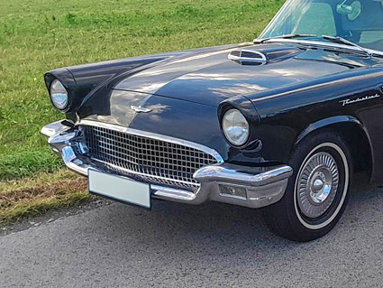 Verkauf - Ford Thunderbird Cabriolet 1957 schwarz black