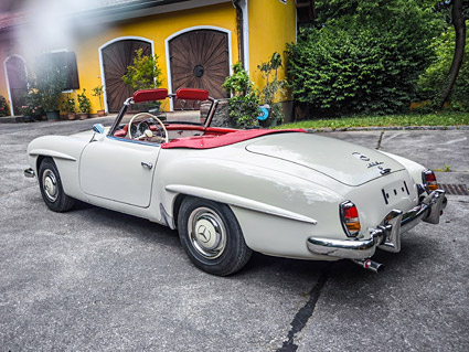 Verkauf - Mercedes-Benz 190 SL Roadster W121 BII 1961