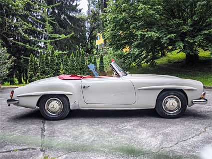 Verkauf - Mercedes-Benz 190 SL Roadster W121 BII 1961