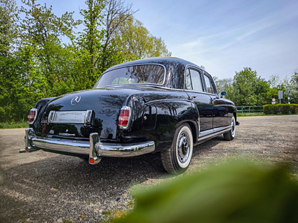 Verkauf - Mercedes-Benz 220 S Ponton 1957 mit Faltdach W 180 II