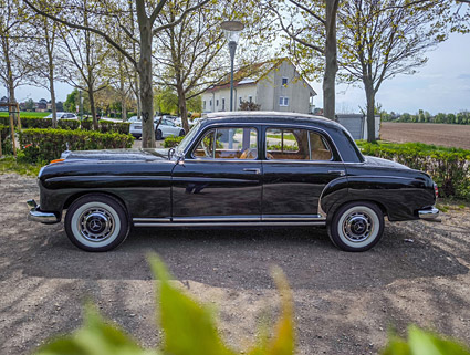 Verkauf - Mercedes-Benz 220 S Ponton 1957 mit Faltdach W 180 II