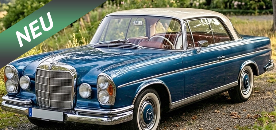 Verkauf - Mercedes Benz 300SE W112 Coupé mit Schiebedach 1964