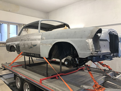 Verkauf - Mercedes Benz 300SE W112 Coupé mit Schiebedach 1964