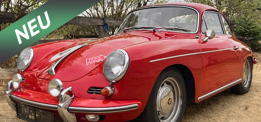 Verkauf - Porsche 356 SC 1965 in signalrot - Tribute to Carrera
