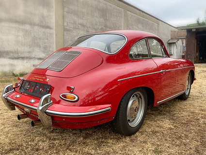 Verkauf - Porsche 356 SC 1965 in signalrot - Tribute to Carrera